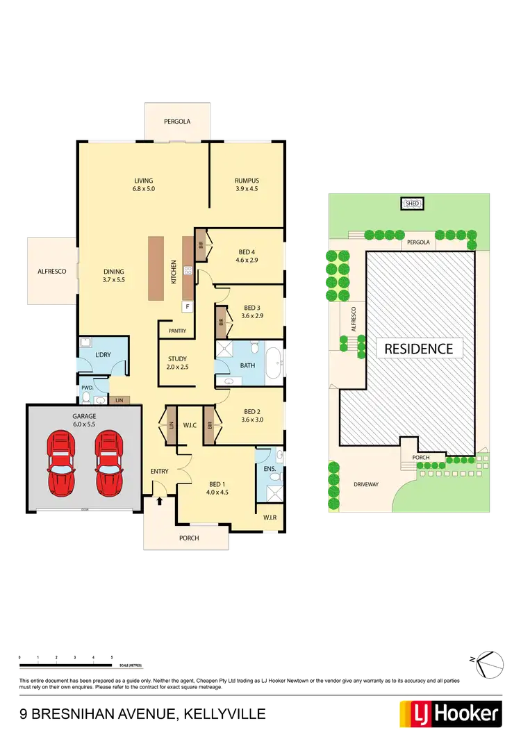 Floorplan of Homely house listing, 9 Bresnihan Avenue, Kellyville NSW 2155