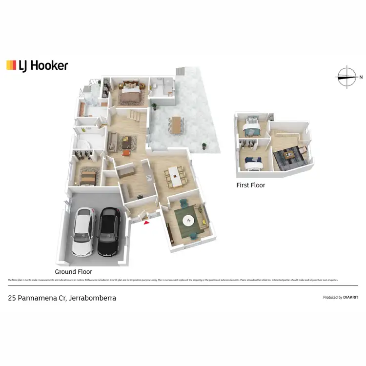 Floorplan of Homely house listing, 25 Pannamena Crescent, Jerrabomberra NSW 2619