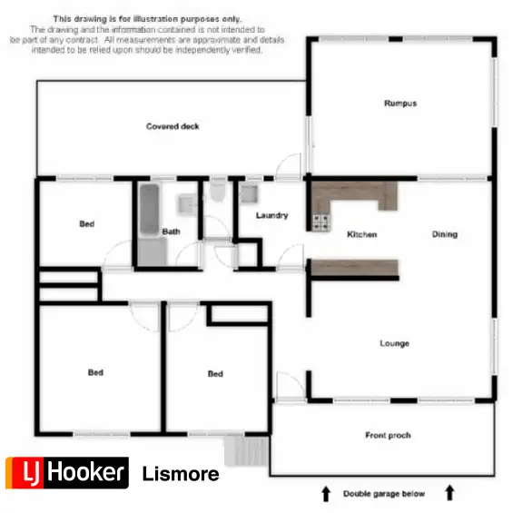 Floorplan of Homely house listing, 18 Cassia Crescent, Goonellabah NSW 2480
