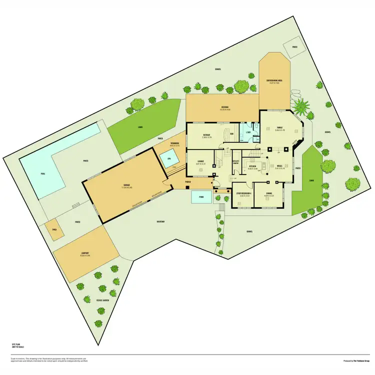 Floorplan of Homely house listing, 4 Blair Court, Greenwith SA 5125