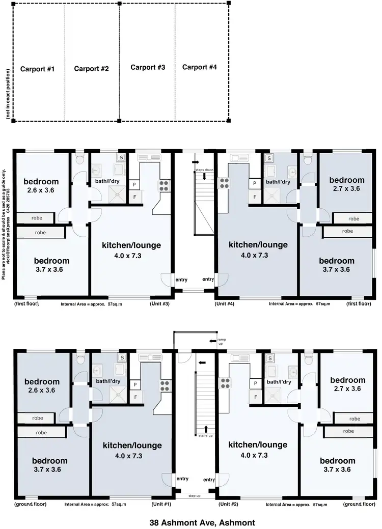 Floorplan of Homely block of units listing, 38 Ashmont Avenue, Ashmont NSW 2650