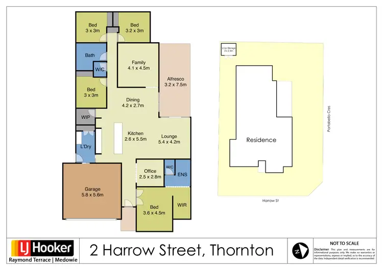 Floorplan of Homely house listing, 2 Harrow Street, Thornton NSW 2322