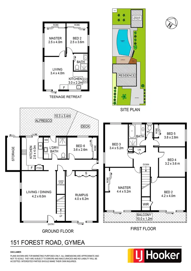 Floorplan of Homely house listing, 151 Forest Road, Gymea NSW 2227