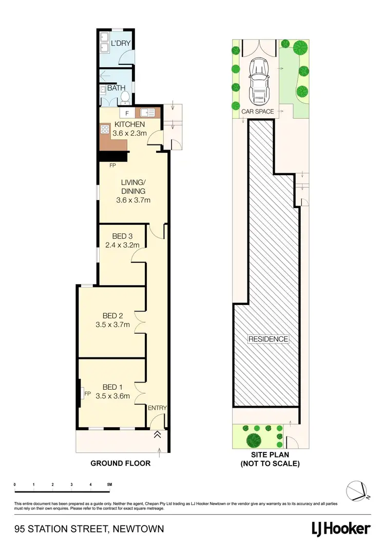 Floorplan of Homely house listing, 95 Station Street, Newtown NSW 2042