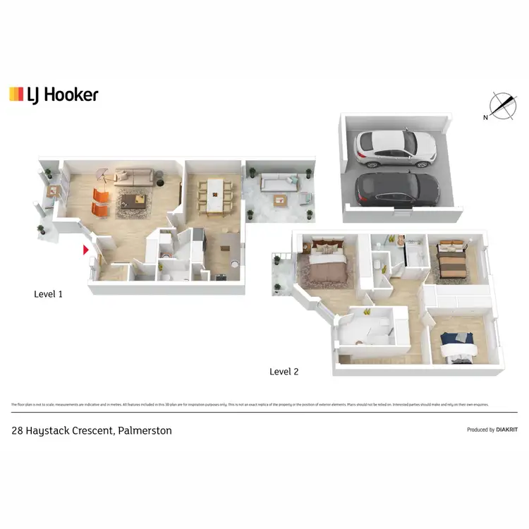 Floorplan of Homely house listing, 28 Haystack Crescent, Palmerston ACT 2913