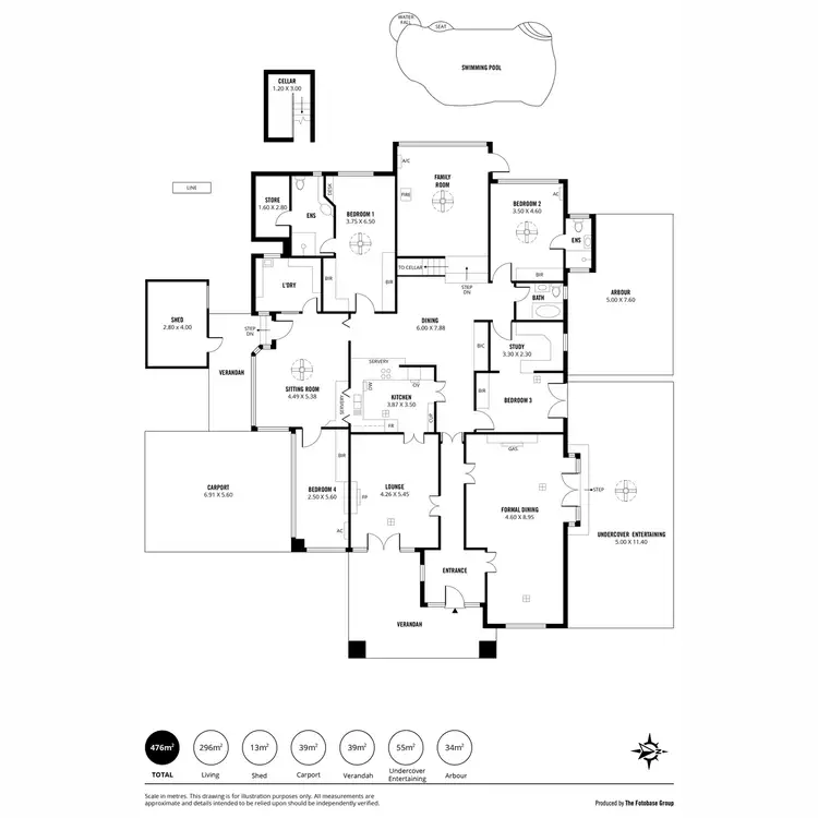 Floorplan of Homely house listing, 21 Gurney Road, Dulwich SA 5065