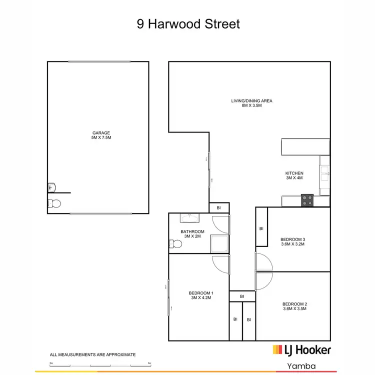Floorplan of Homely house listing, 9 Harwood Street, Yamba NSW 2464