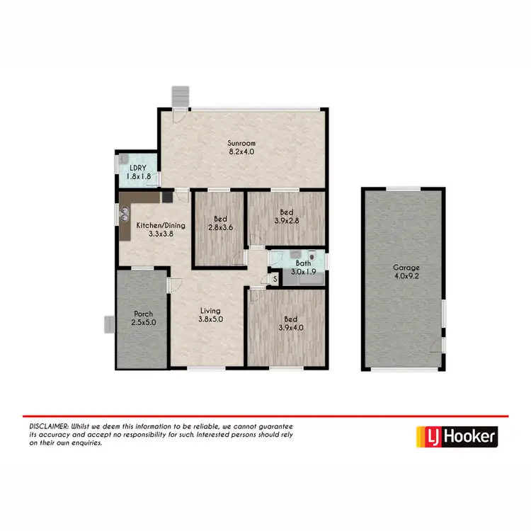 Floorplan of Homely house listing, 5 Devon Street, Rooty Hill NSW 2766