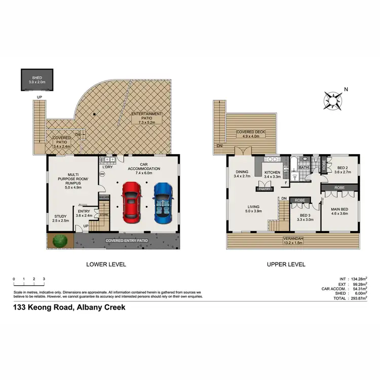 Floorplan of Homely house listing, 133 Keong Road, Albany Creek QLD 4035