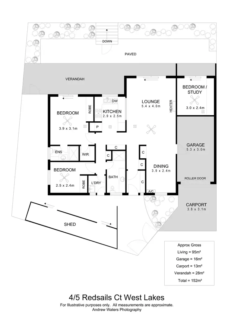 Floorplan of Homely house listing, 4/5 Redsails Court, West Lakes Shore SA 5020