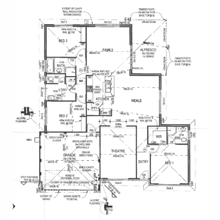 Floorplan of Homely house listing, 43 Duncan Loop, Millbridge WA 6232