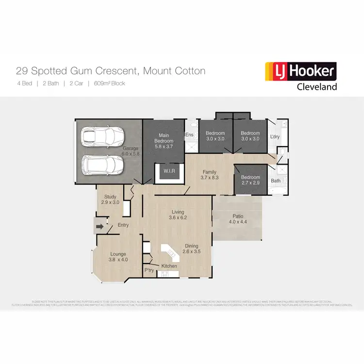Floorplan of Homely house listing, 29 Spotted Gum Crescent, Mount Cotton QLD 4165