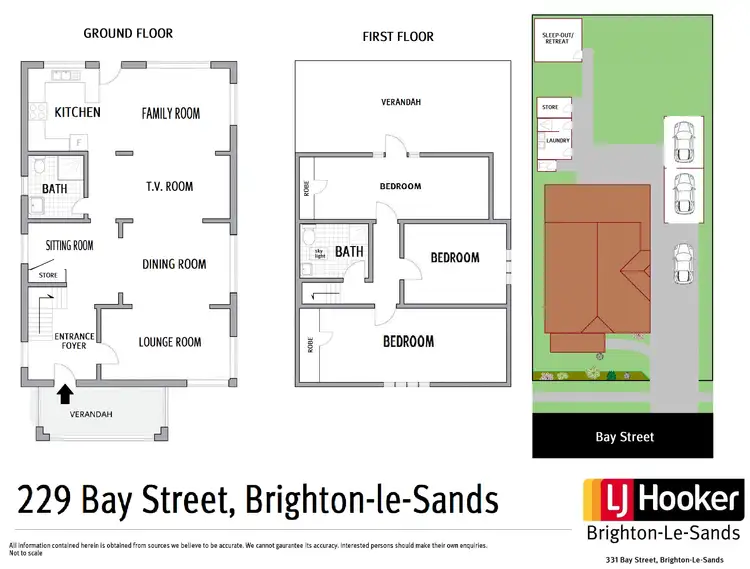 Floorplan of Homely house listing, 229 Bay Street, Brighton-le-sands NSW 2216