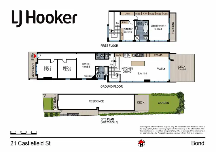 Floorplan of Homely house listing, 21 Castlefield Street, Bondi NSW 2026