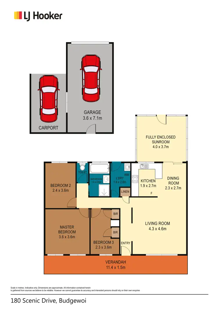 Floorplan of Homely house listing, 180 Scenic Drive, Budgewoi NSW 2262