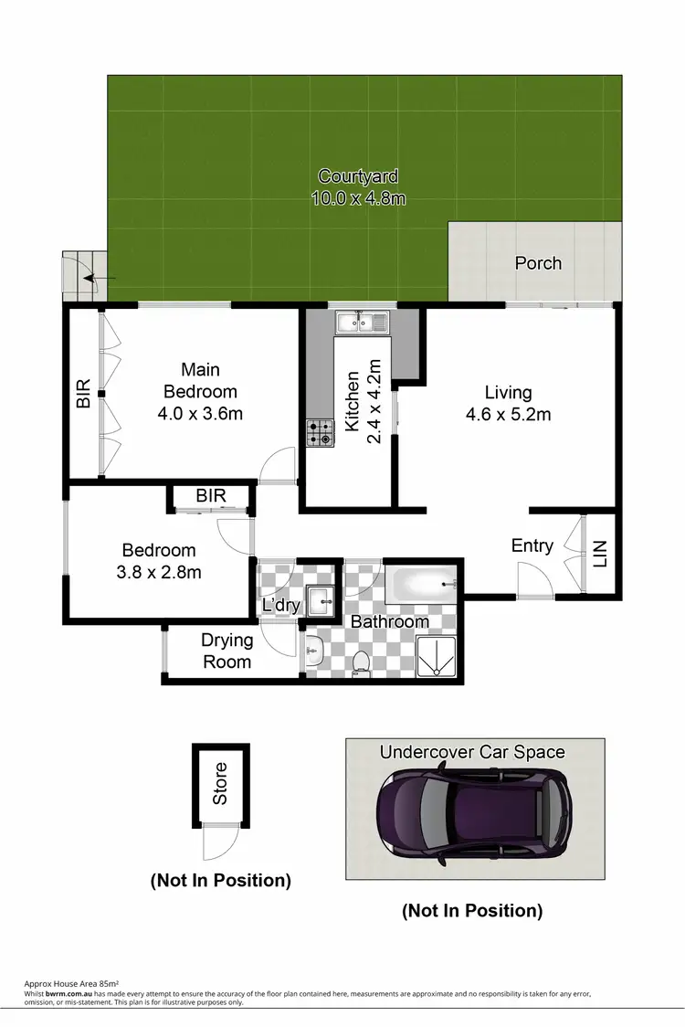 Floorplan of Homely apartment listing, 2/50-52 Epping Road, Lane Cove NSW 2066