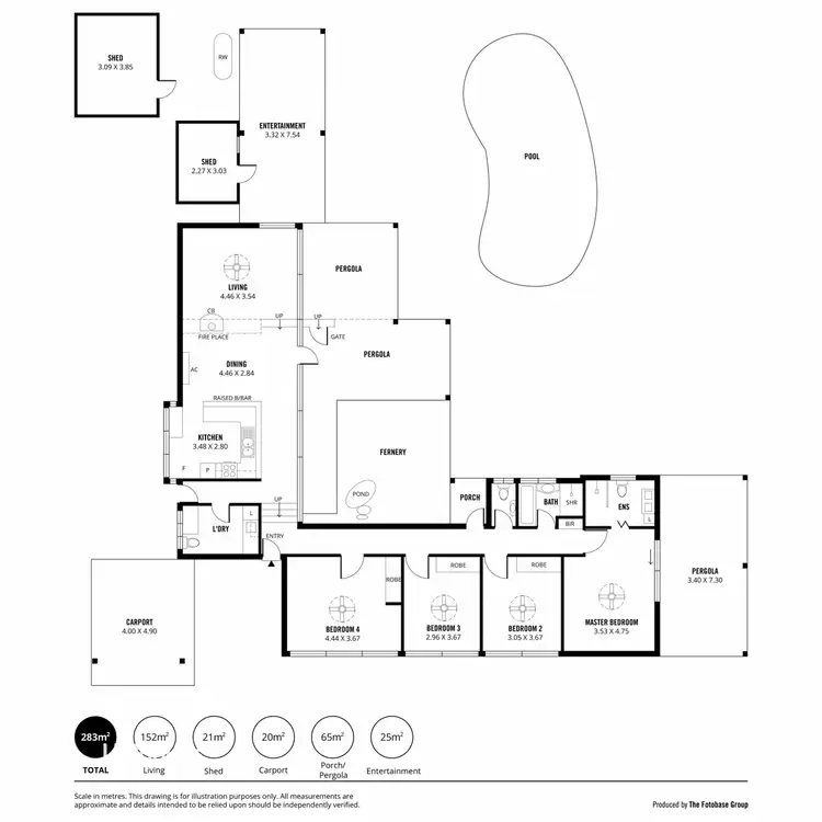 Floorplan of Homely house listing, 14 Lister Avenue, Salisbury Heights SA 5109