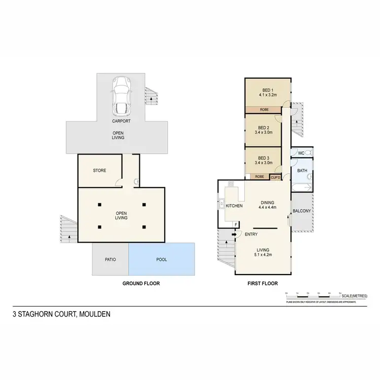 Floorplan of Homely house listing, 3 Staghorn Court, Moulden NT 830