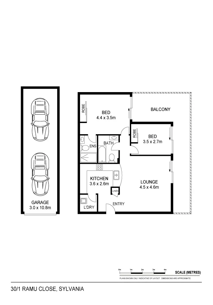 Floorplan of Homely apartment listing, 30/1 Ramu Close, Sylvania Waters NSW 2224
