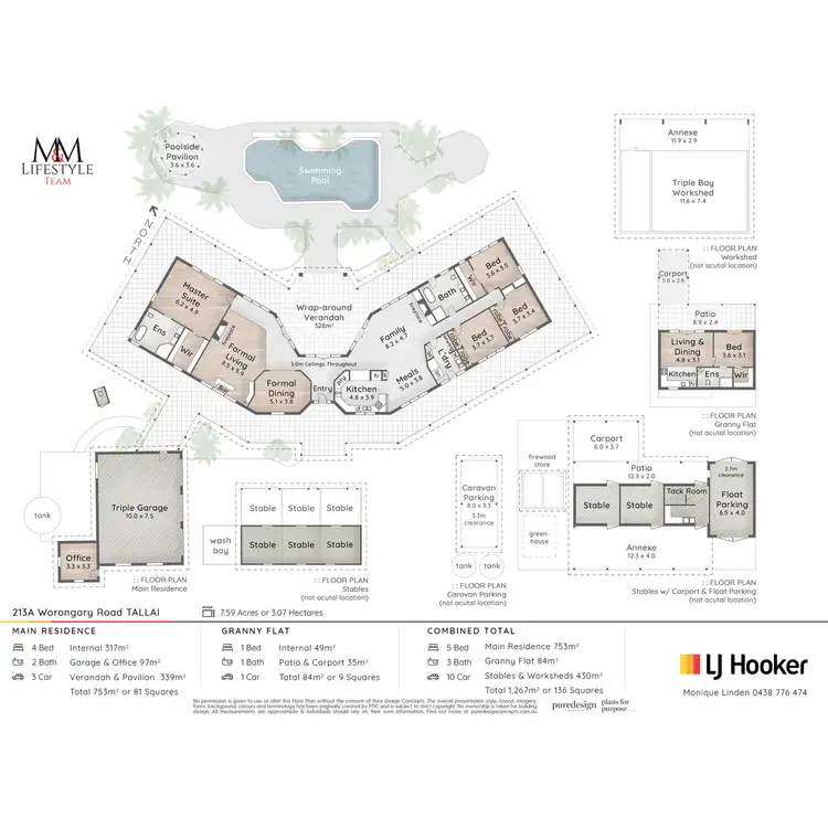 Floorplan of Homely house listing, 213A Worongary Road, Tallai QLD 4213