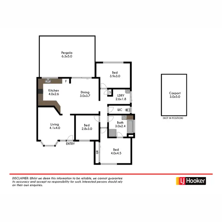 Floorplan of Homely house listing, 25 Heseltine Place, Rooty Hill NSW 2766