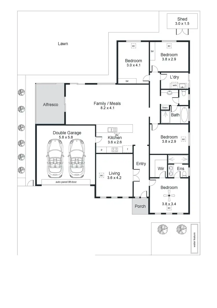 Floorplan of Homely house listing, 28a Bickford Street, Richmond SA 5033