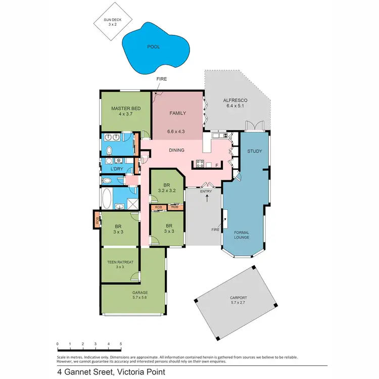 Floorplan of Homely house listing, 4 Gannet Street, Victoria Point QLD 4165