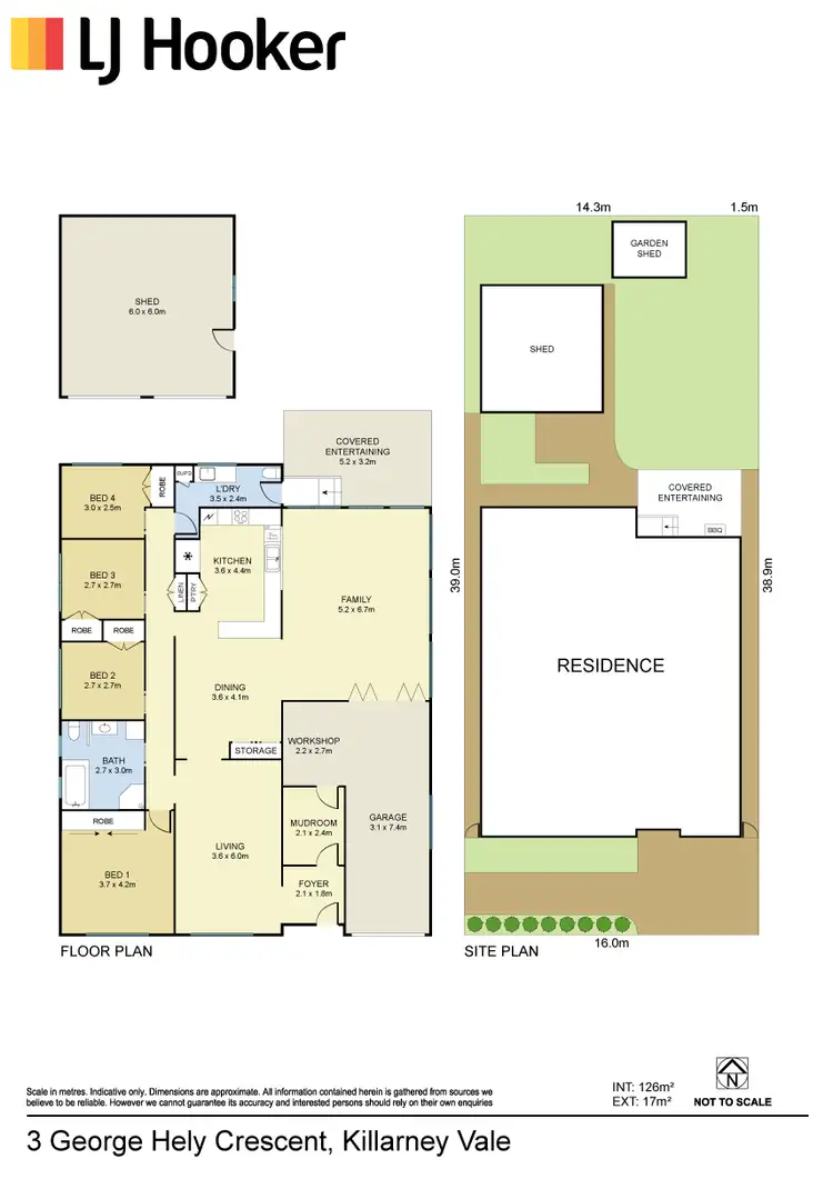 Floorplan of Homely house listing, 3 George Hely Crescent, Killarney Vale NSW 2261