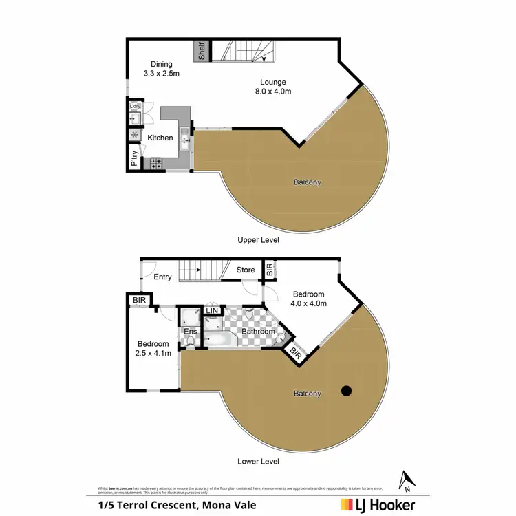 Floorplan of Homely townhouse listing, 1/5 Terrol Crescent, Mona Vale NSW 2103