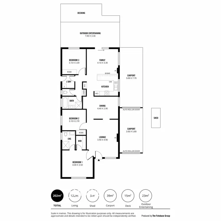 Floorplan of Homely house listing, 5 Ponderosa Road, Munno Para West SA 5115