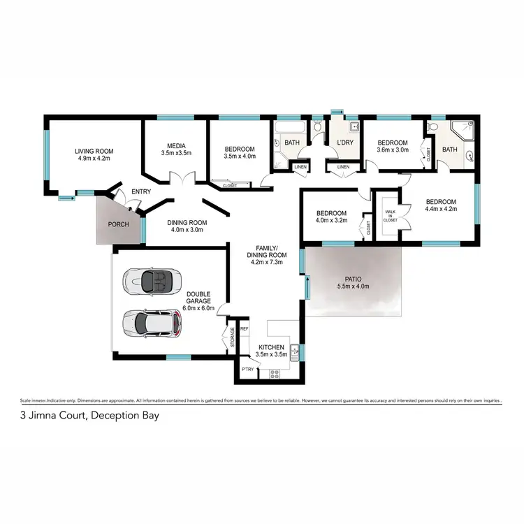 Floorplan of Homely house listing, 3 Jimna Court, Deception Bay QLD 4508