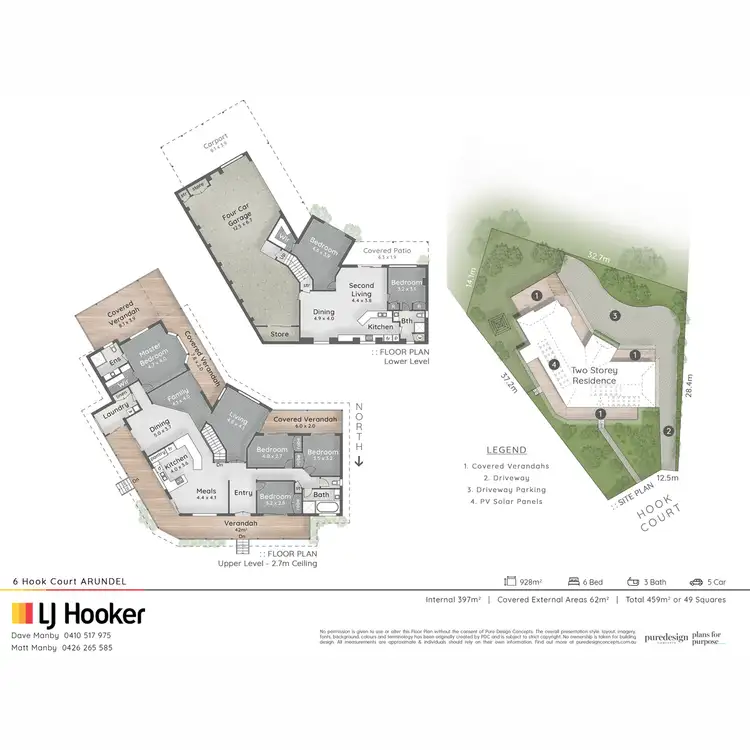 Floorplan of Homely house listing, 6 Hook Court, Arundel QLD 4214