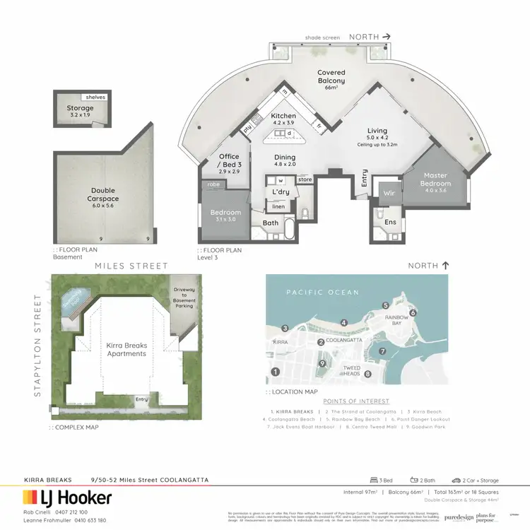 Floorplan of Homely unit listing, 9/50 Miles Street, Coolangatta QLD 4225