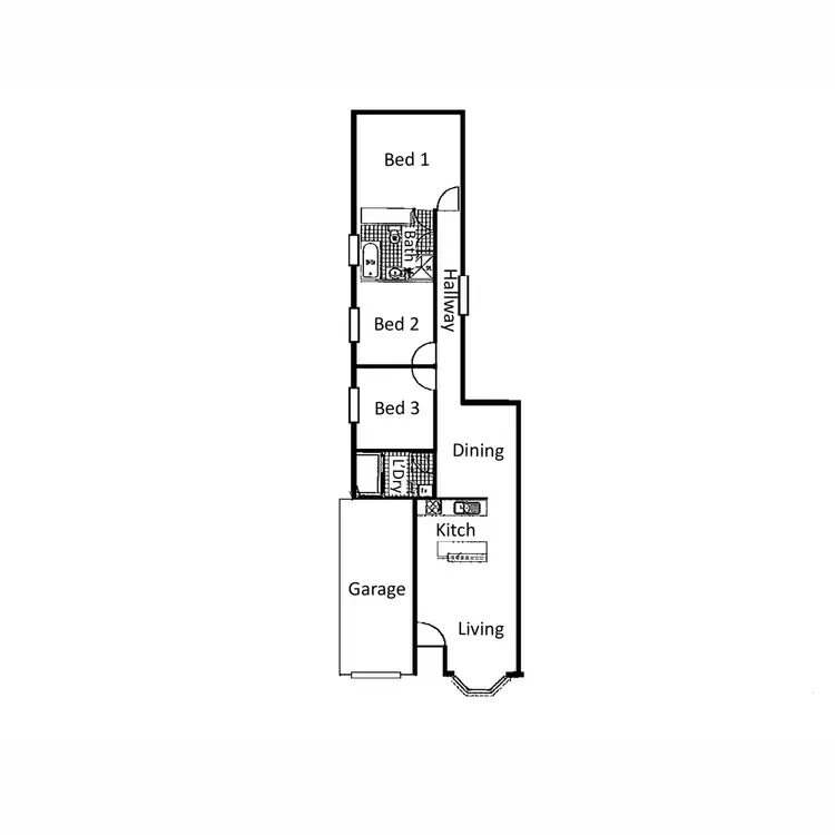 Floorplan of Homely house listing, 6D Harnham Road, Salisbury North SA 5108