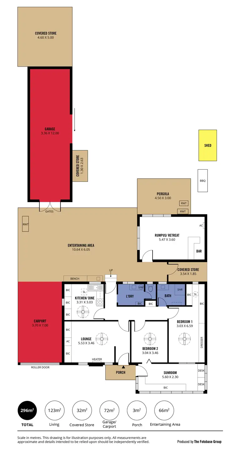 Floorplan of Homely house listing, 115 Rozelle Avenue, Melrose Park SA 5039