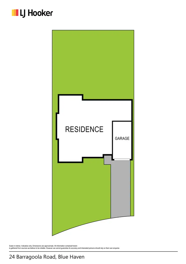 Floorplan of Homely house listing, 24 Barragoola Road, Blue Haven NSW 2262