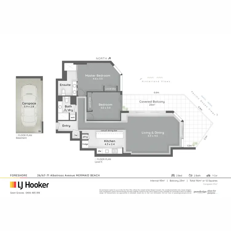Floorplan of Homely unit listing, 26/67-71 Albatross Avenue, Mermaid Beach QLD 4218