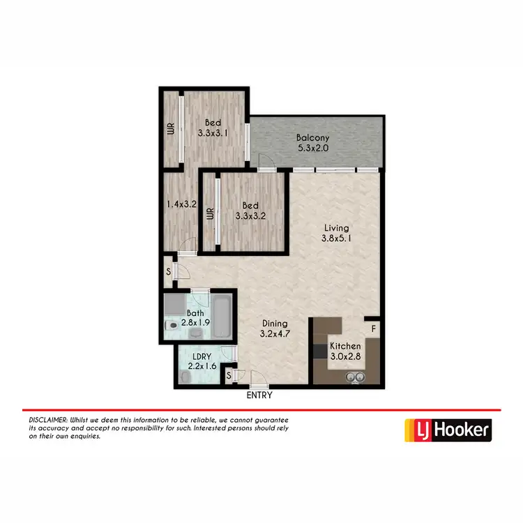 Floorplan of Homely unit listing, 81/21-29 Third Avenue, Blacktown NSW 2148