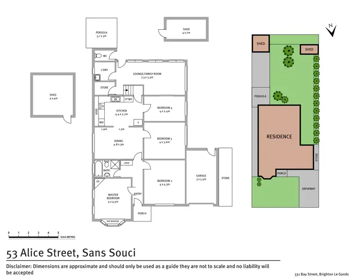Floorplan of Homely house listing, 53 Alice Street, Sans Souci NSW 2219
