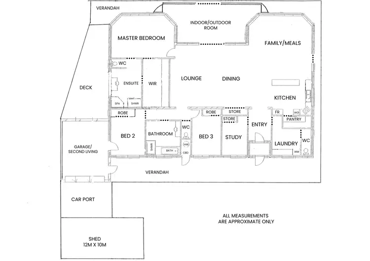 Floorplan of Homely house listing, 19 Lake Shore Drive, Newlands Arm VIC 3875