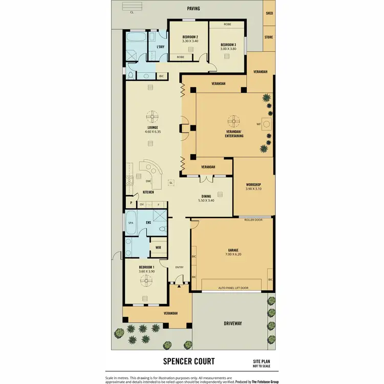 Floorplan of Homely house listing, 9 Spencer Court, Mawson Lakes SA 5095