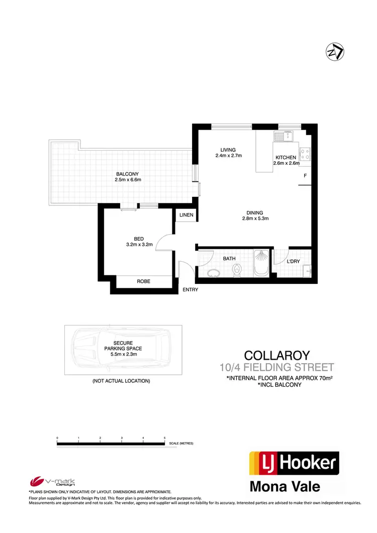 Floorplan of Homely unit listing, 10/4 Fielding Street, Collaroy NSW 2097