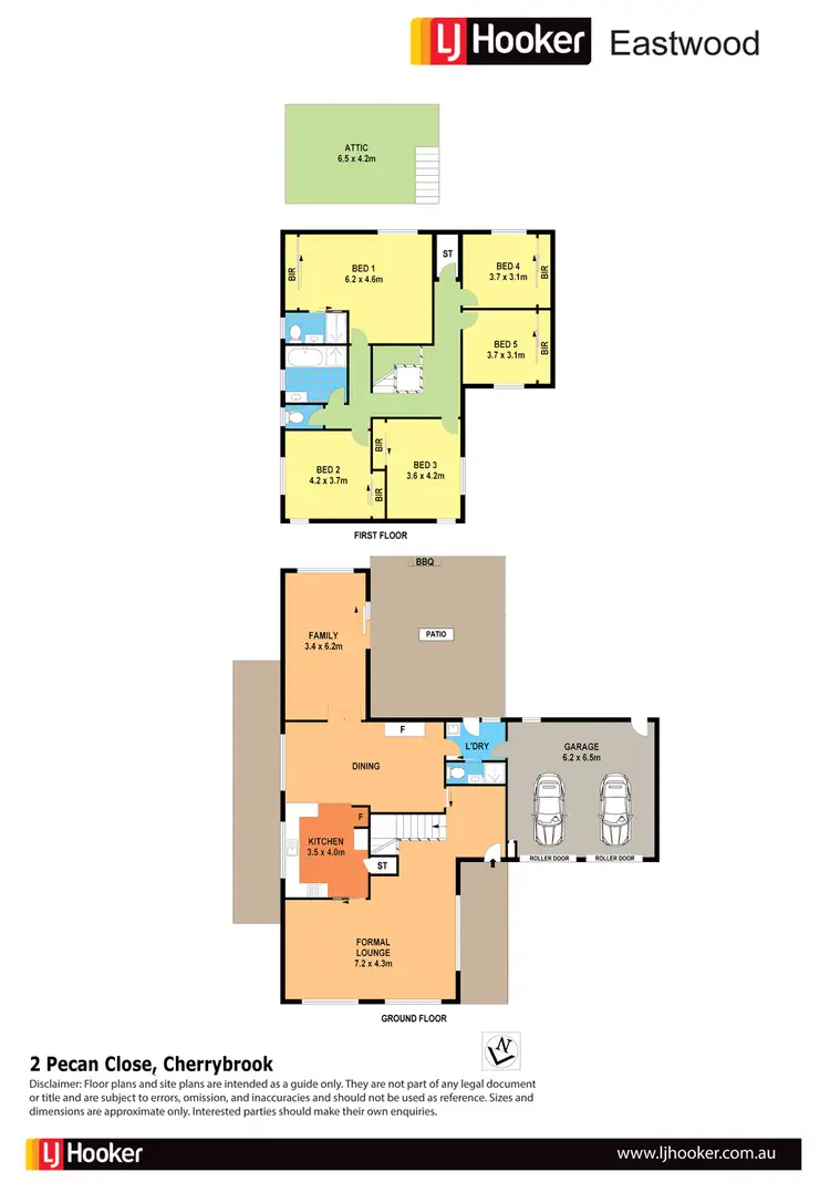 Floorplan of Homely house listing, 2 Pecan Close, Cherrybrook NSW 2126