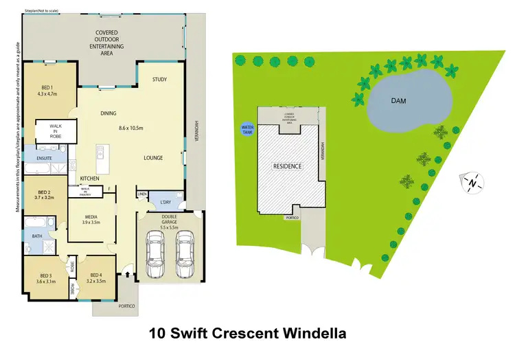 Floorplan of Homely house listing, 10 Swift Crescent, Windella NSW 2320