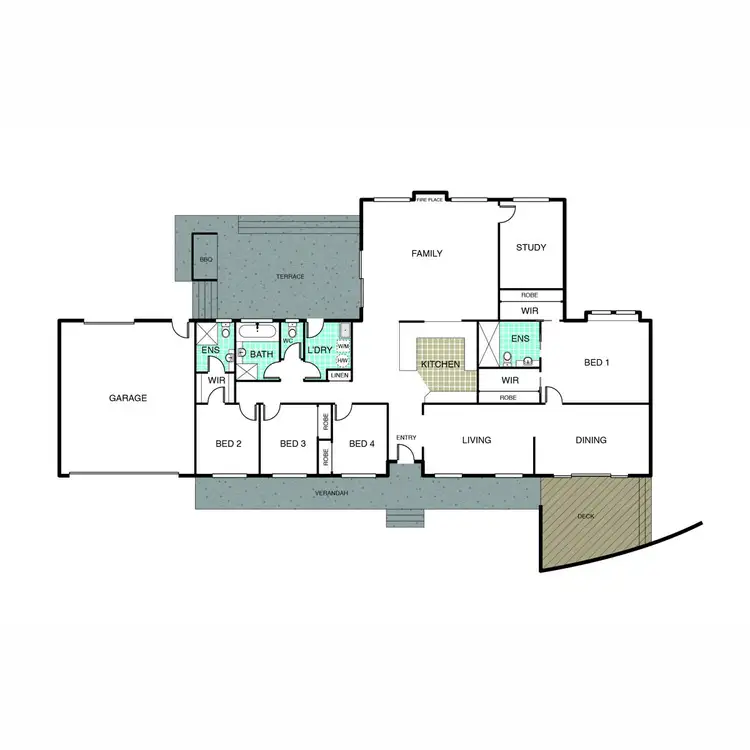 Floorplan of Homely house listing, 24 Florentine Circuit, Kaleen ACT 2617