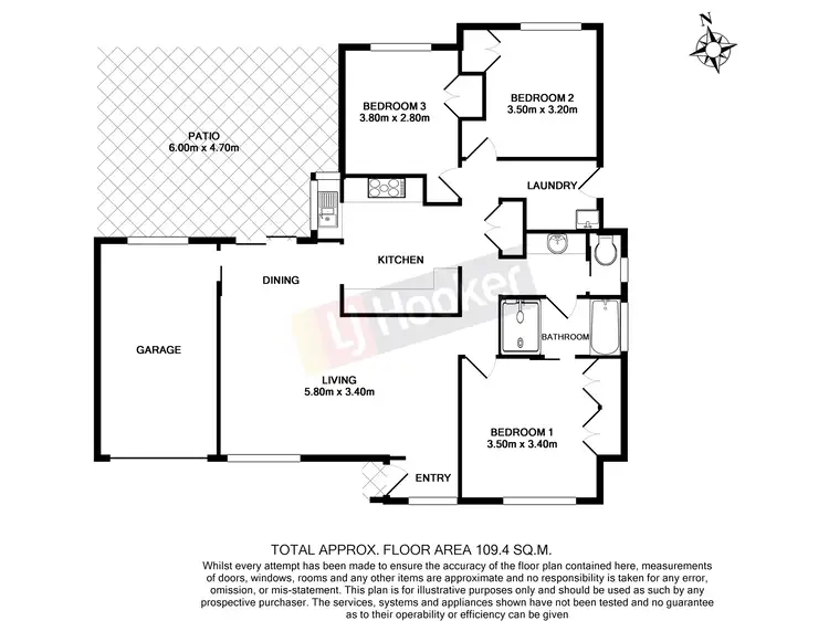 Floorplan of Homely house listing, 14 Bundabah Drive, Calamvale QLD 4116