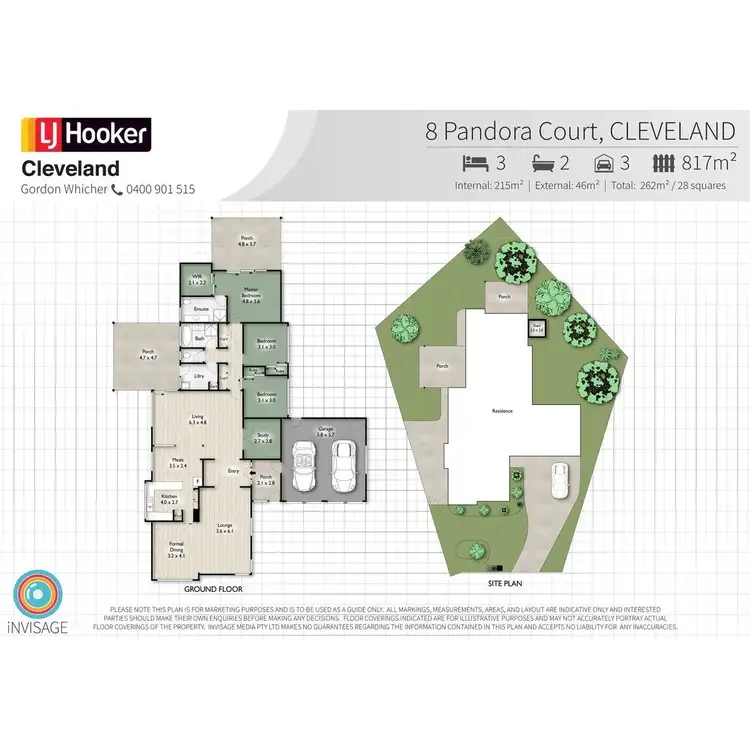 Floorplan of Homely house listing, 8 Pandora Court, Cleveland QLD 4163