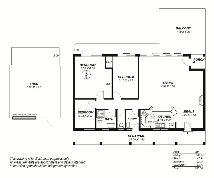 Floorplan of Homely house listing, 49 Hill Street, Crafers West SA 5152