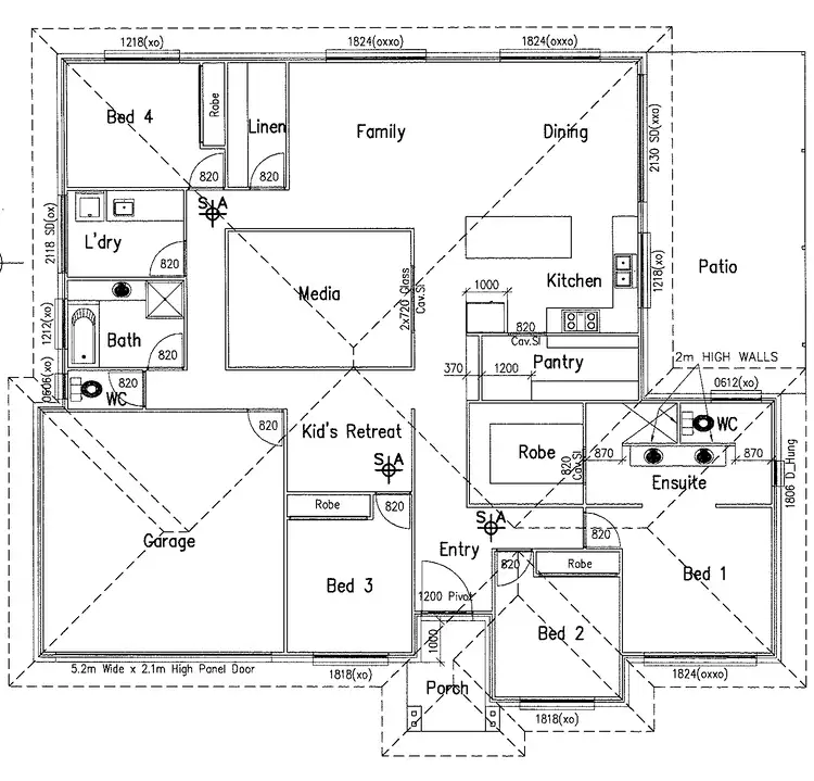 Floorplan of Homely house listing, 21 Donaldson Road, Plainland QLD 4341