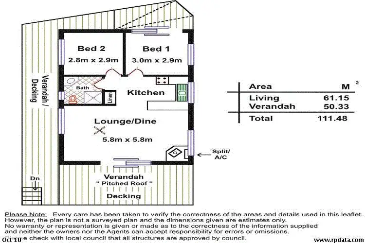Floorplan of Homely unit listing, 15/209 Esplanade, Aldinga Beach SA 5173